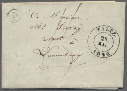 Cover Luxembourg -  Pre Adhesives  / Stampless Covers: 1844-1851, WILTZ, Drei Briefe, - ...-1852 Prefilatelia