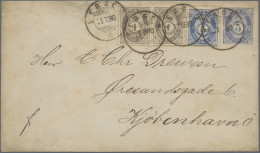 GA Norway - Postal Stationery: 1880, Postal Stationery Envelope 5 øre Ultramarine U - Entiers Postaux