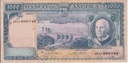 BILLETE DE ANGOLA DE 1000 ESCUDOS DEL AÑO 1970 EN CALIDAD EBC (XF)(BANKNOTE) - Angola