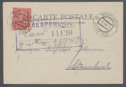 Brf. Österreichische Post In Der Levante: 1909, TRIPOLIS (SYRIEN) ÖSTERR.POST, Zwei G - Levante-Marken