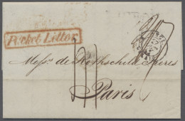 Cover Portugal -  Pre Adhesives  / Stampless Covers: 1842, EL From Lisbon Addressed To - ...-1853 Préphilatélie