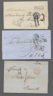 Cover Russia -  Pre Adhesives  / Stampless Covers: 1853-1871, 7 ELs From Odessa Or St. - ...-1857 Vorphilatelie
