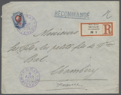 Cover Russian Post In The Levante: 1905, Apr 4, Letter From MYTILENE (Isle Of Lesbos) - Turkish Empire