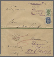 GA Russia - Postal Stationary: 1897, Streifband Der Ausgabe 1891 Mit Dreizeiliger B - Postwaardestukken