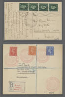 Cover/on Piece Czechoslowakia - Specialities: 1942-43, FELDPOST IN GROSSBRITANNIEN, Vier Belege - Otros