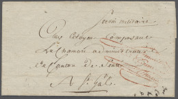 Brf. Baden - Vorphilatelie: 1800, "Constanz" (gem. Rücks. Vermerk), Seltener Brief De - Prephilately