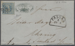 Brf. Bayern - Marken Und Briefe: 1860, 27.8., Brief Von Passau Nach Ehring Bei Simbac - Autres & Non Classés