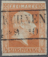 O Preußen - Marken Und Briefe: 1859, Friedrich Wilhelm IV., 1/ 2 Sgr. - 6 Pfennige - Andere & Zonder Classificatie