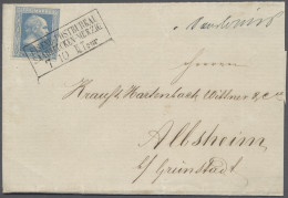 Brf. Preußen - Bahnpost: 1857ff., Friedrich Wilhelm IV., 2 Sgr. Glatter Hintergrund, - Sonstige & Ohne Zuordnung