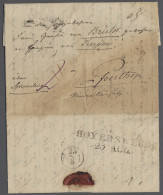 Brf. Preußen - Besonderheiten: DESINFIZIERTE POST: 1832, 25.8., Brief Aus Dresden An - Autres & Non Classés