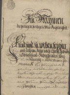 Sachsen - Besonderheiten: 1792, Altes Mehrseitiges Dokument Mit Umfangreichem Te - Sachsen