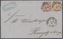 Brf. Norddeutscher Bund - Marken Und Briefe: 1869, Freimarken 1/2 Und 1 Groschen Gezä - Sonstige & Ohne Zuordnung