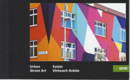 IRELAND, Booklet 206, 2017, Urban Street Art, Prestige Booklet - Markenheftchen