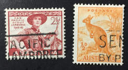 1948 - Australia - Pan Pacifica Boy Scout - Red Kangaroo - Used - Oblitérés