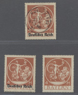 O/* Deutsches Reich - Inflation: 1920, Partie Mit Drei Stück Der 4 Mark, Eine Gestem - Used Stamps