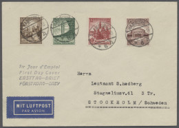 FDC Deutsches Reich - 3. Reich: 1938, Turn- Und Sportfest Breslau, Der Komplette Sat - Autres & Non Classés