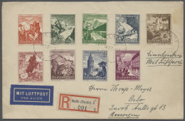 FDC Deutsches Reich - 3. Reich: 1938, Winterhilfswerk, Kompletter Satz Auf R-Luftpos - Otros & Sin Clasificación