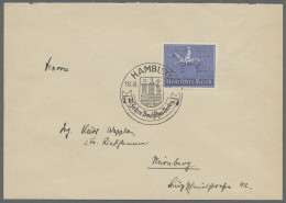 FDC Deutsches Reich - 3. Reich: 1939, Deutsches Derby 70 Jahre, Zwei Briefe Und Ein - Other & Unclassified