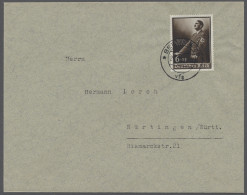 FDC Deutsches Reich - 3. Reich: 1939, Reichsparteitag, Hitler Am Rednerpult, 6 + 19 - Other & Unclassified