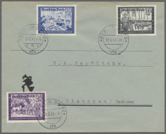 FDC Deutsches Reich - 3. Reich: 1941, Kameradschaftsblock II, Der Komplette Satz Tad - Autres & Non Classés