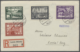 FDC/GA Deutsches Reich - 3. Reich: 1941, Kameradschaftsblock II, Der Komplette Satz Auf - Autres & Non Classés