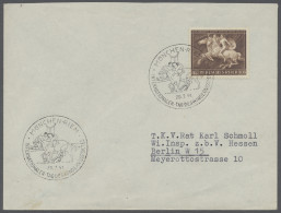 FDC Deutsches Reich - 3. Reich: 1941, Braunes Band, 42 + 108 Pfg Dunkelrötlichbraun, - Otros & Sin Clasificación