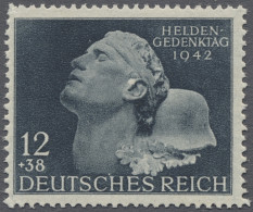 **/* Deutsches Reich - 3. Reich: 1941-1944, Plattenfehler, 14 Verschiedene Meist Unte - Nuevos