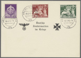 FDC Deutsches Reich - 3. Reich: 1942, Goldschmiedekunst Und SA-Wehrkampftage, Beide - Sonstige & Ohne Zuordnung