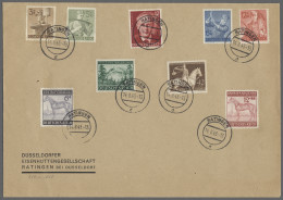 FDC Deutsches Reich - 3. Reich: 1943, Großer Preis Von Wien, Beide Werte Auf "Satzbr - Otros & Sin Clasificación