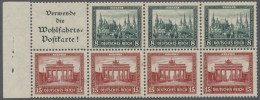 * Deutsches Reich - Zusammendrucke: 1930, Nothilfe, Beide Heftchenblätter Einwandf - Zusammendrucke