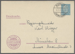 GA Deutsches Reich - Privatganzsachen: 1931, Hindenburg 4 Pfg.-Klapp-Privatganzsach - Sonstige & Ohne Zuordnung