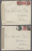 Brf. Deutsches Reich - Besonderheiten: 1920, Zwei Briefe Nach Und Einer Aus NORWEGEN, - Other & Unclassified