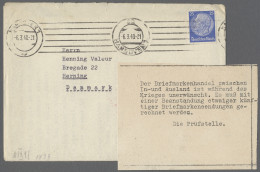 Brf. Deutsches Reich - Besonderheiten: 1940, 6.3., Brief Nach Dänemark Mit Vollst. In - Sonstige & Ohne Zuordnung