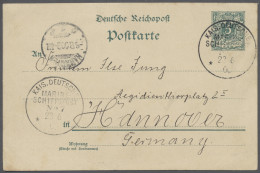 GA Deutsch-Neuguinea - Besonderheiten: 1900, MARINE-SCHIFFSPOST, Krone/Adler 5 Pfg. - Nouvelle-Guinée