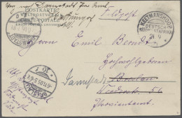 AK Deutsch-Südwestafrika - Besonderheiten: 1905, FELDPOSTKARTE Aus Narudas (Karasbe - África Del Sudoeste Alemana