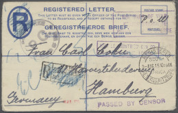 GA Deutsch-Südwestafrika - Besonderheiten: 1915, KRIEGSGEFANGENENPOST, Südafrikanis - Deutsch-Südwestafrika