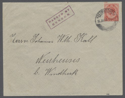 Brf. Deutsch-Südwestafrika - Besonderheiten: Mandatszeit 1916, Brief Von Keetmanshoop - Deutsch-Südwestafrika