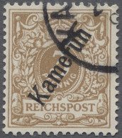 O/Briefstück Deutsche Kolonien - Kamerun: 1898-1900, Krone/Adler Mit Diagonalem Überdruck "Ka - Kamerun