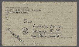 Brf. Kriegsgefangenen-Lagerpost: ATTAKA/ÄGYPTEN; 1947, Brief Aus Dem Britischem Krieg - Other