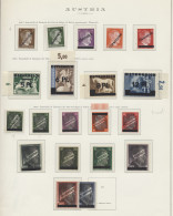 ** Nachlässe: ÖSTERREICH, 1945-1990, ** In Den Hauptnummern Komplette Sammlung, In - Vrac (min 1000 Timbres)