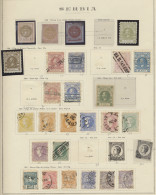 */o Nachlässe: SERBIEN – MONTENEGRO, Ab 1866, */o Generalsammlung Auf Albumseiten, M - Lots & Kiloware (mixtures) - Min. 1000 Stamps