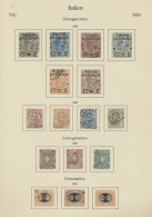 O Nachlässe: ITALIEN; 1860-1945, Gestempelte Generalsammlung Auf Albumblättern, Mi - Vrac (min 1000 Timbres)