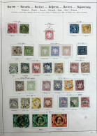 */o/on Piece World Wide: 1850-1940 (ca.), Ungebrauchte Und Gestempelte Sammlung Ab Der Klassi - Collections (sans Albums)