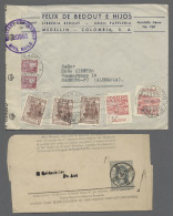 Cover/FDC/GA World Wide: 1889-1964, Partie Von 46 Belegen Mit U.a. Deutschland, Europa, 2 Alt - Collections (without Album)