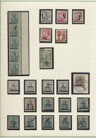**/*/o Liquidationsposten: Deutsche Abstimmungsgebiete: Saargebiet - 1920-1957, Sammlun - Stamp Boxes