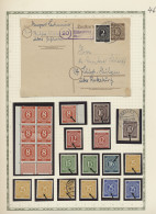 **/*/o/Brf. Liquidationsposten: Alliierte Besetzung - 1945-1948, Spezialsammlung In Allen Er - Boites A Timbres