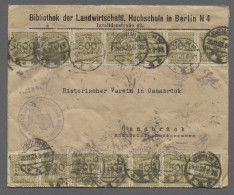 Brf./GA Deutschland: 1872-1963, Partie Von Etwa 160 Belegen Mit U.a. Weimarer Republik M - Colecciones