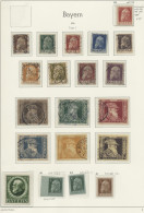 **/*/o/Brf. Bayern - Marken Und Briefe: 1911-1920, Beachtenswerte Sammlung Ab Luitpold In Al - Autres & Non Classés