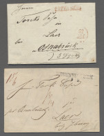 Brf. Hannover - Vorphilatelie: 1820-1860 (ca.), Sammlung Von 29 Vorphilabriefen Und M - Préphilatélie