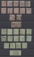 O/Briefstück Norddeutscher Bund - Marken Und Briefe: 1868-1870, Gestempelte Dublettenpartie I - Andere & Zonder Classificatie